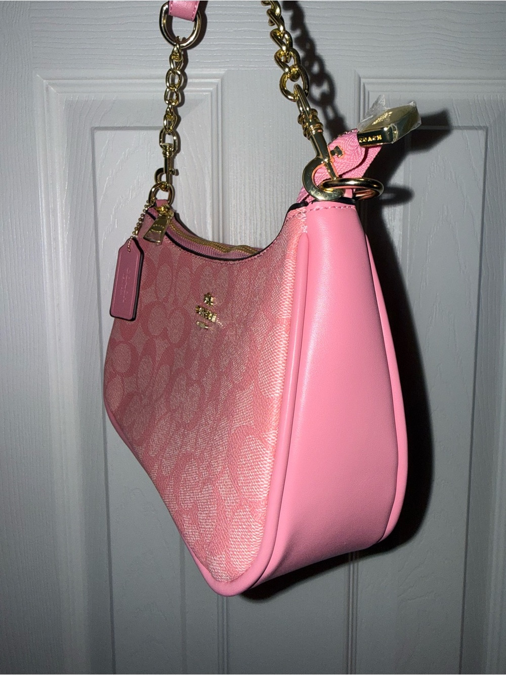 Pink Coach Purse - Picture 4 of 5